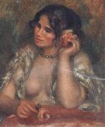 Pierre Renoir Gabrielle with a Rose Sweden oil painting artist